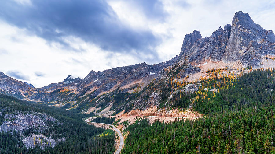 Hwy 20 - North Cascades Photograph by Tim Reagan - Fine Art America