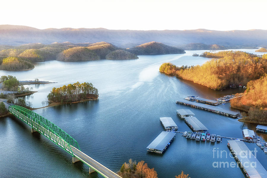 Hwy. 421 Bridge South Holston Lake Photograph by Dion Wiles Fine Art