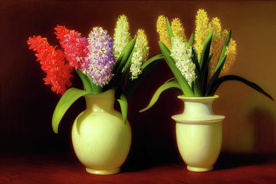 Hyacinth Digital Art by Sterling and Thorn Hyacinth Digital Art by Sterling and Thorn