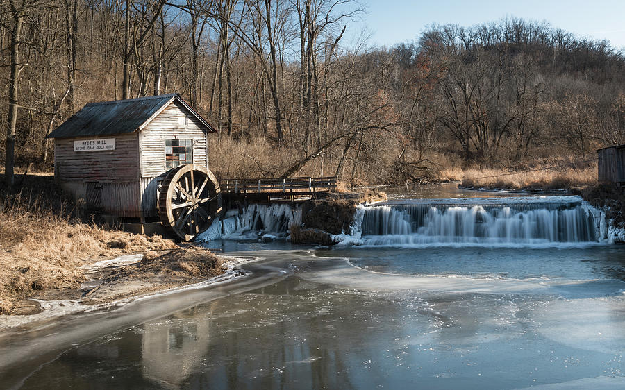 Dam Photograph - Hydes Mill Chill by Paulette Marzahl