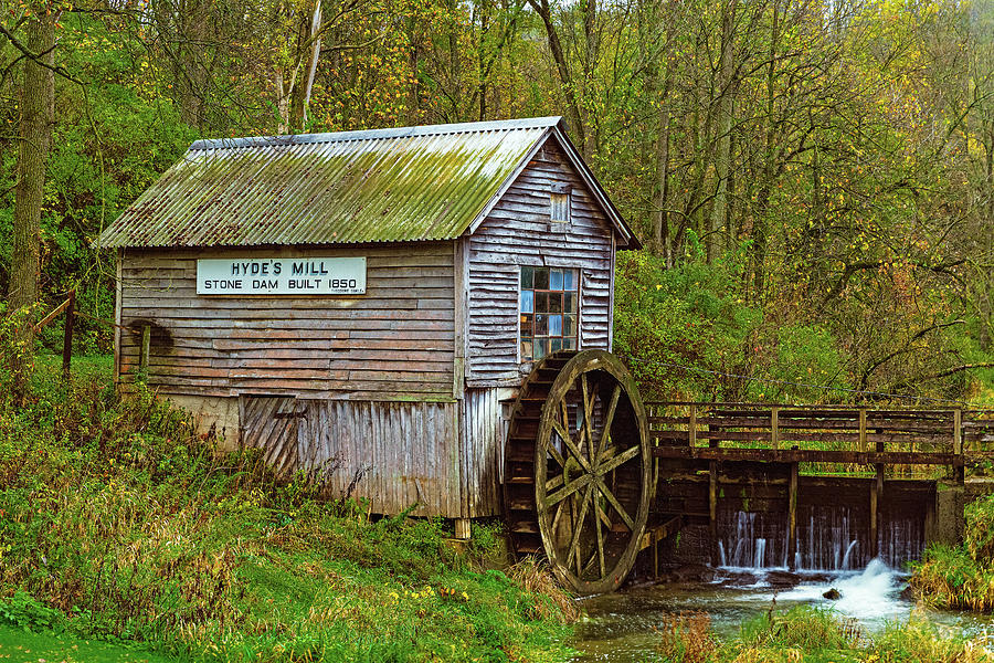 Hydes Mill Photograph by Mike Schaffner