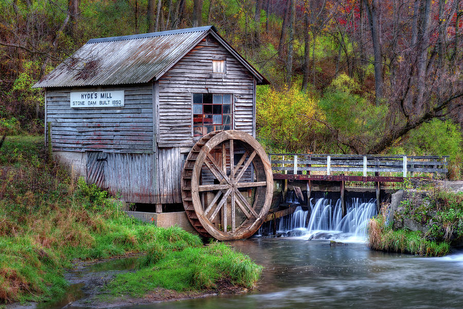 Hydes Mill, Wisconsin #2 of 2 Photograph by Peter Herman