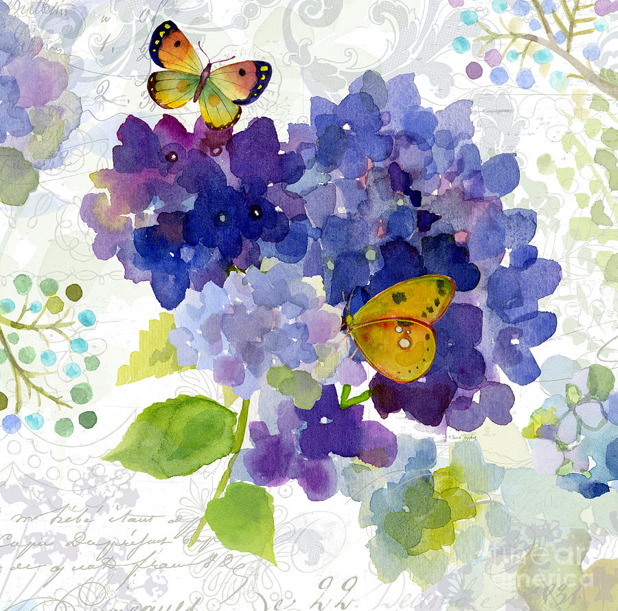 Butterfly Decor and Puzzle newest in Purples and Blues