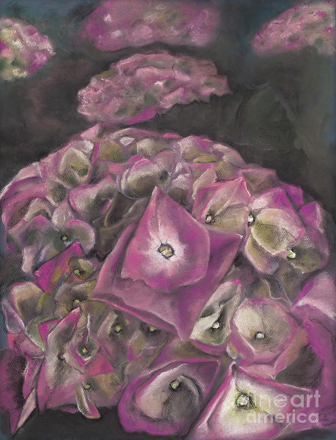 Hydrangeas 01 Painting