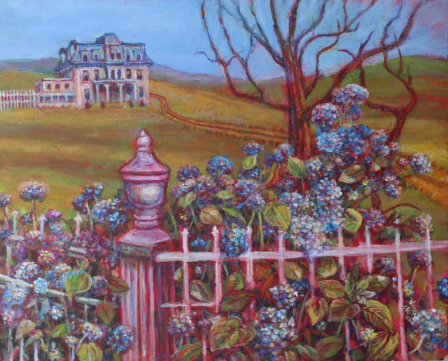 Hydrangeas  Painting by Veronica Cassell vaz