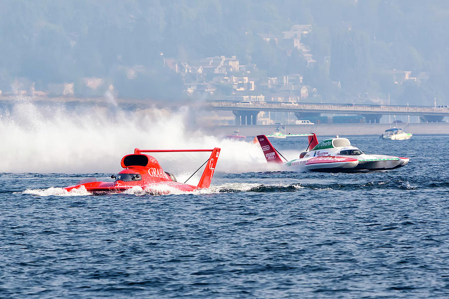 Hydroplane Racings - Seattle Seafair 2017 Photograph by Monica Zaborac ...