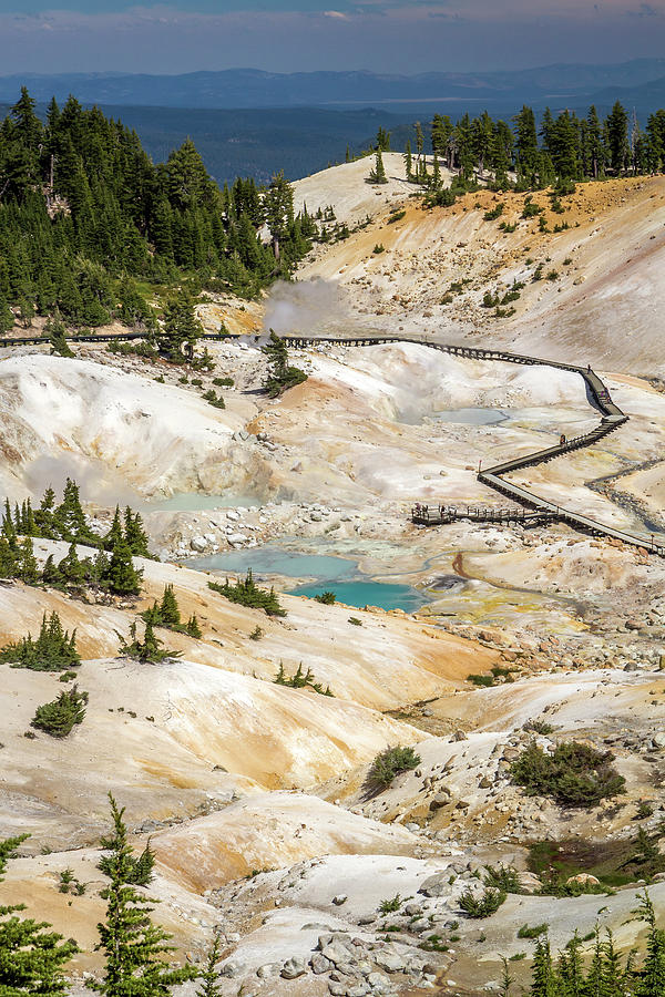 Lassen Volcanic National Park Photograph - Hydrothermal Bumpass Hell by Pierre Leclerc Photography