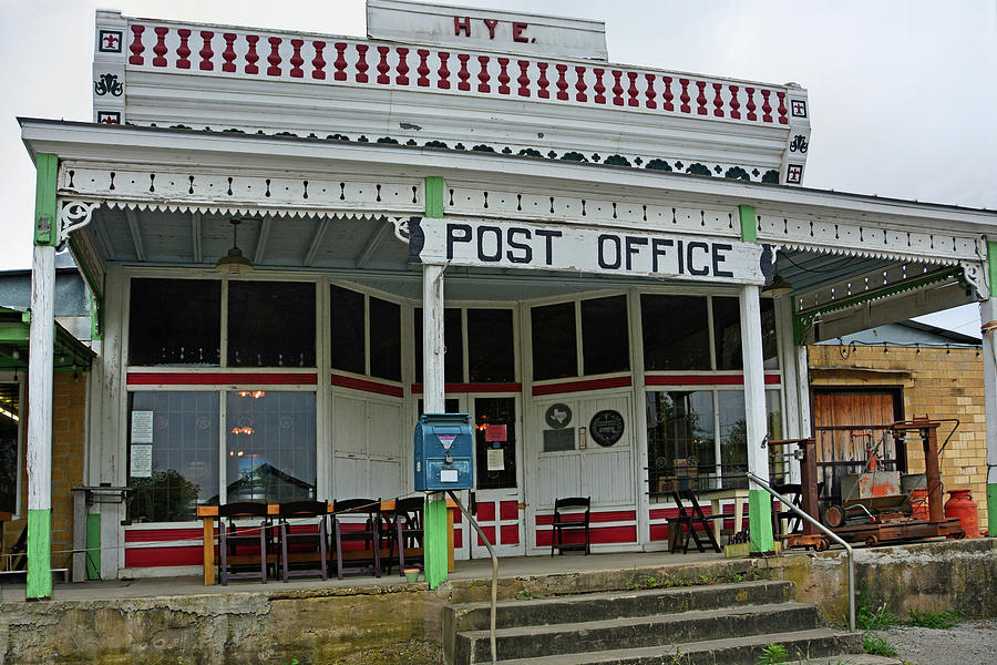 Hye Store and Post Office Photograph by Ben Prepelka