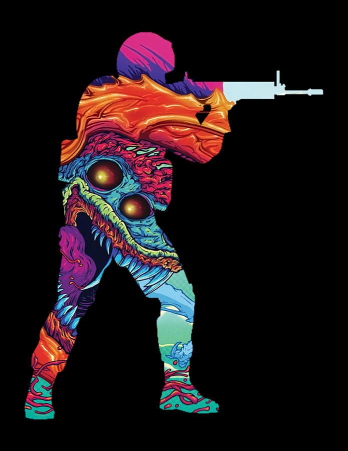 Hyper Beast CSGO Digital Art by Gene Bradford | Fine Art America