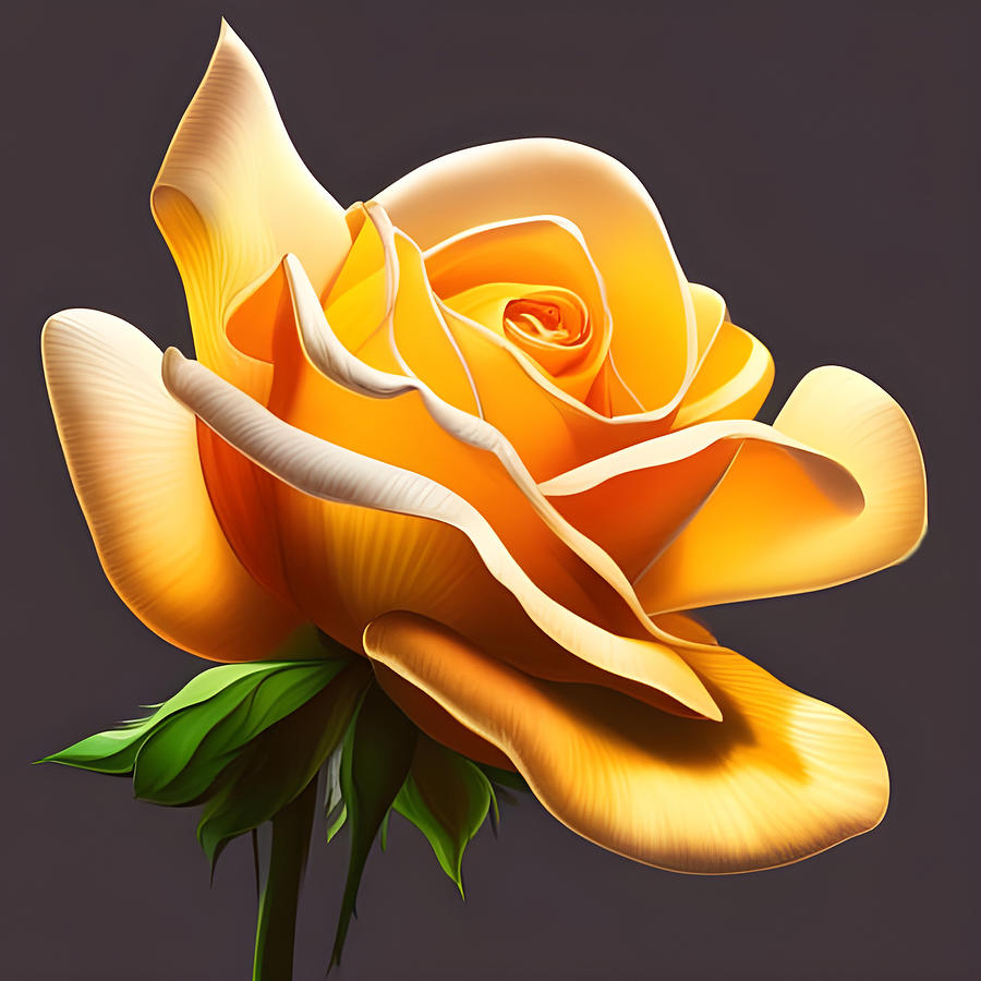 Hyper Realistic Rose Photograph by Cate Franklyn - Fine Art America