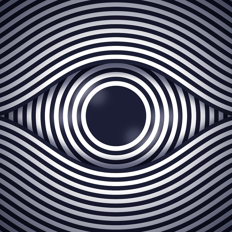 Hypnosis Eye Drawing by Filo