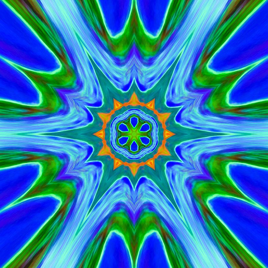 Hypnotic mandala Digital Art by Katarina Spiralo - Pixels