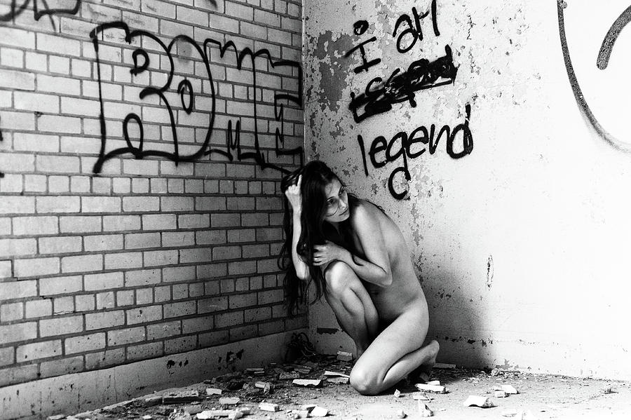 I am legend. Pilgrim Psychiatric Center Photograph by Eugene Nikiforov