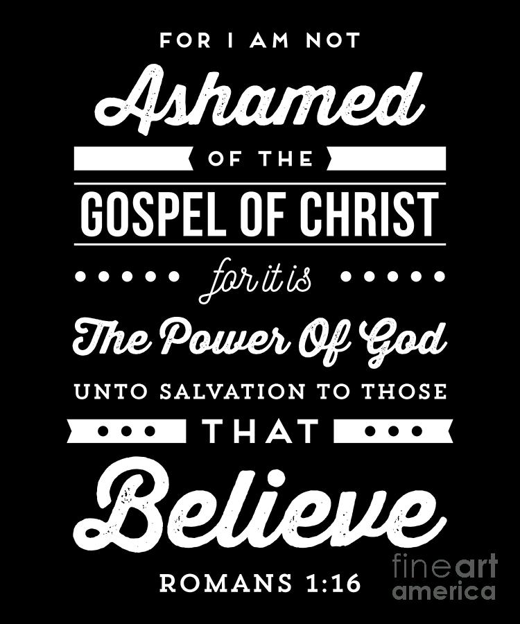 Unashamed Romans 1:16 Tattoo