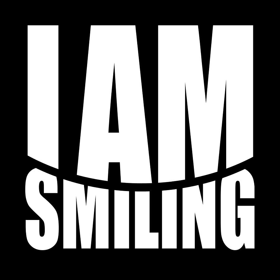 I Am Smiling Smile Im Smiling Face Mask T-Shirt Painting by Tony Rubino