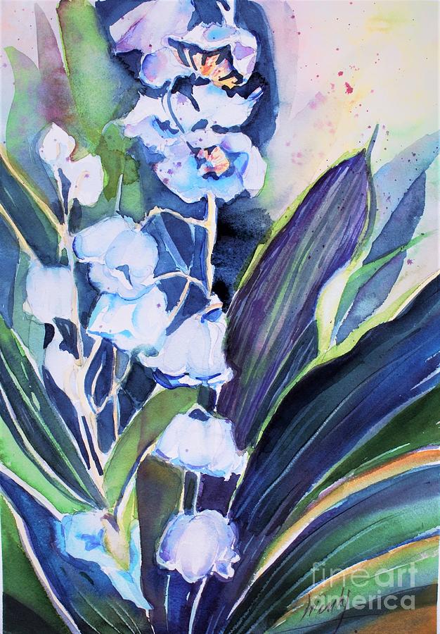 I am the Lily of the Valley Painting by Mindy Newman