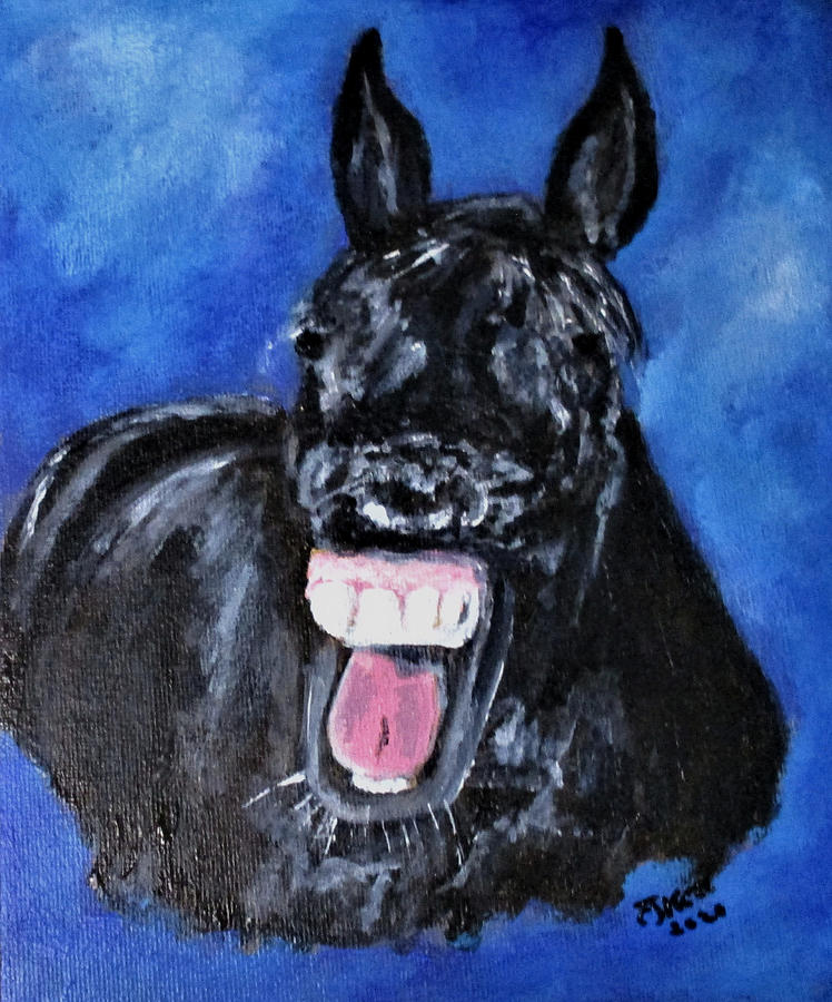 I Brushed My Teeth Painting by Clyde J Kell
