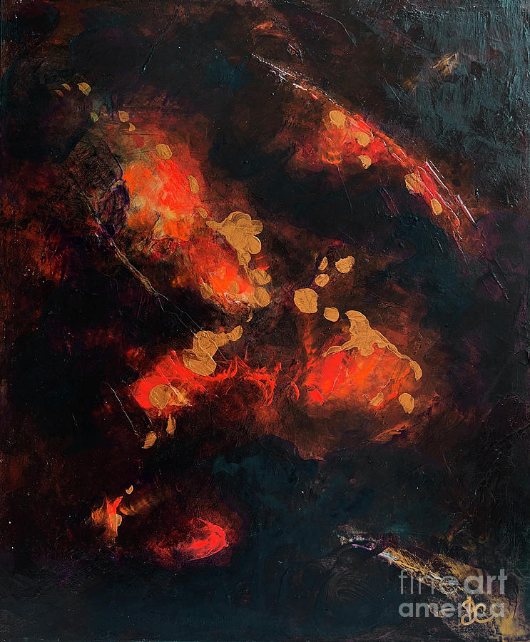 I Burnt my Toast Painting by Belinda Capol