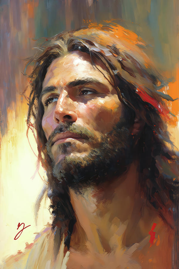 Jesus Christ Painting - I Came to Call the Sinners to Repentance by Greg Collins