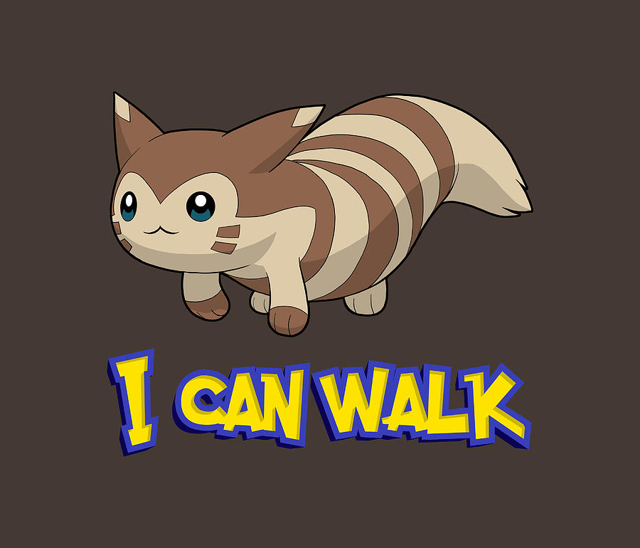 Pokemon Digital Art - I Can Walk by Adam Ford