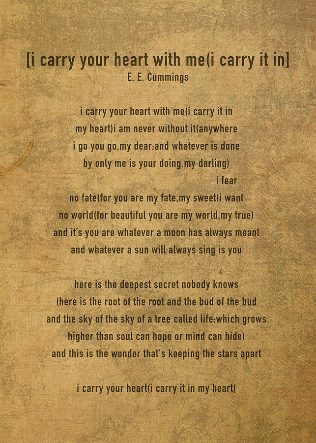 i carry it in my heart poem