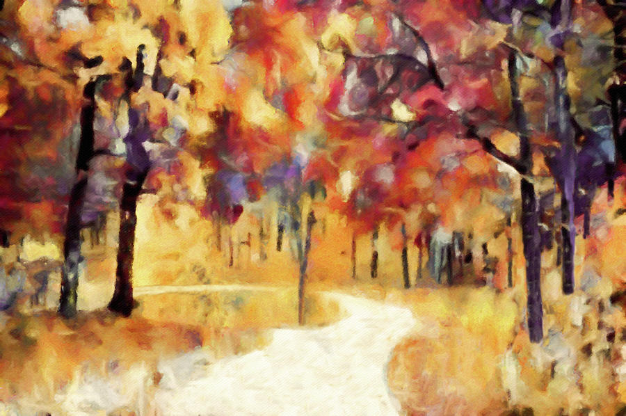 I Dream of Fall Digital Art by Susan Maxwell Schmidt