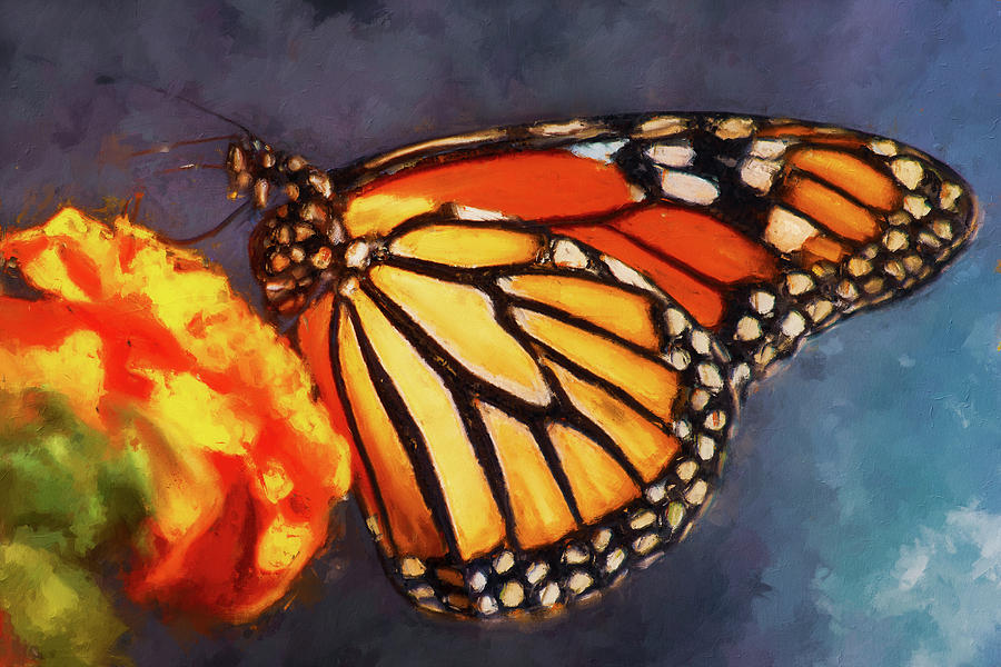 I dreamt I was a Butterfly - 02 Painting by AM FineArtPrints
