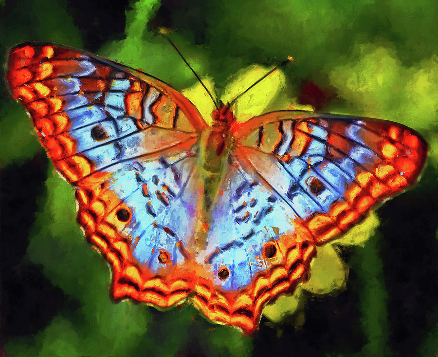I dreamt I was a Butterfly - 07 Painting by AM FineArtPrints