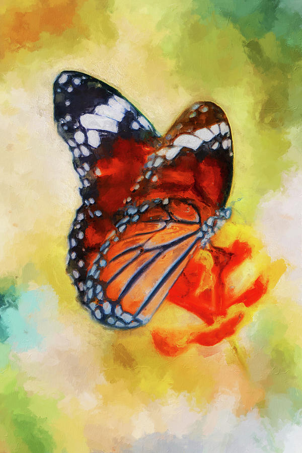 I dreamt I was a Butterfly Painting by AM FineArtPrints