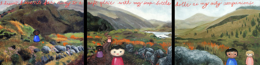 I Dreamt I Went Far Away Painting by Pauline Lim