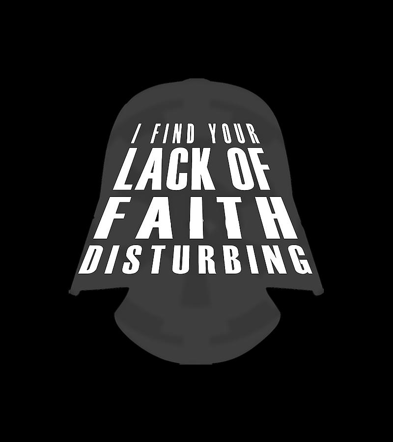 I Find Your Lack Of Faith Disturbing Digital Art By Cura Danglo