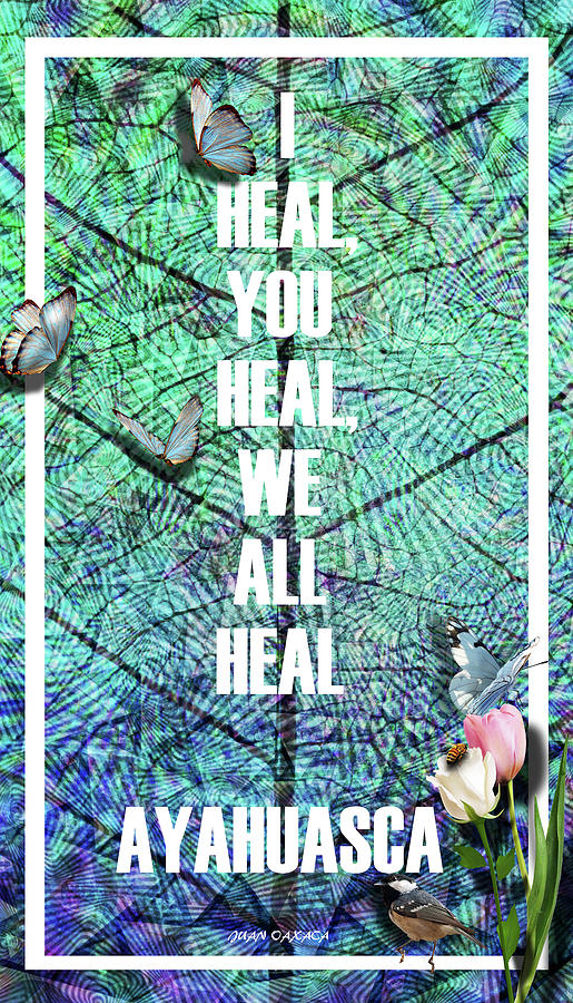 I Heal You Heal We All Heal Digital Art By J U A N O A X A C A