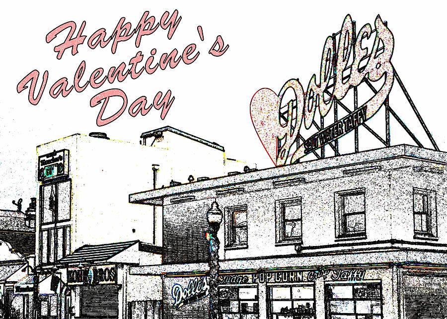 Valentines Day Digital Art - I Heart Dolles by Jeffrey Todd Moore