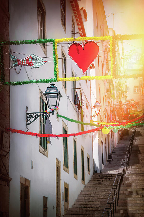 I Heart Lisbon  Photograph by Carol Japp