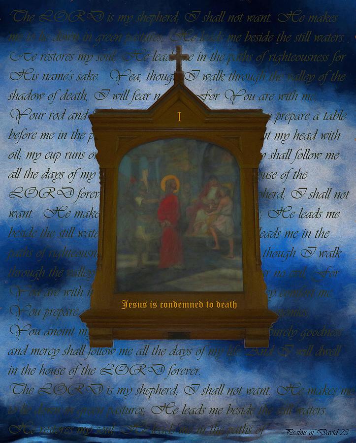 I Jesus Is Condemned To Death Digital Art by Joan Stratton