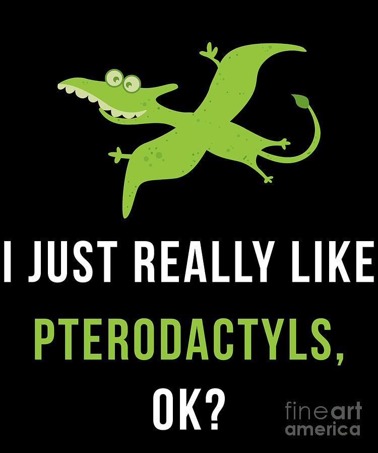 I Just Really Like Pterodactyls Ok? Funny Dinosaur T-Shirt I Just Really Like Pterodactyls Ok? Funny Dinosaur T-Shirt