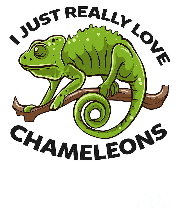 I Just Really Love Chameleons Lizard Reptile Chameleon Love Tapestry -  Textile by EQ Designs - Fine Art America