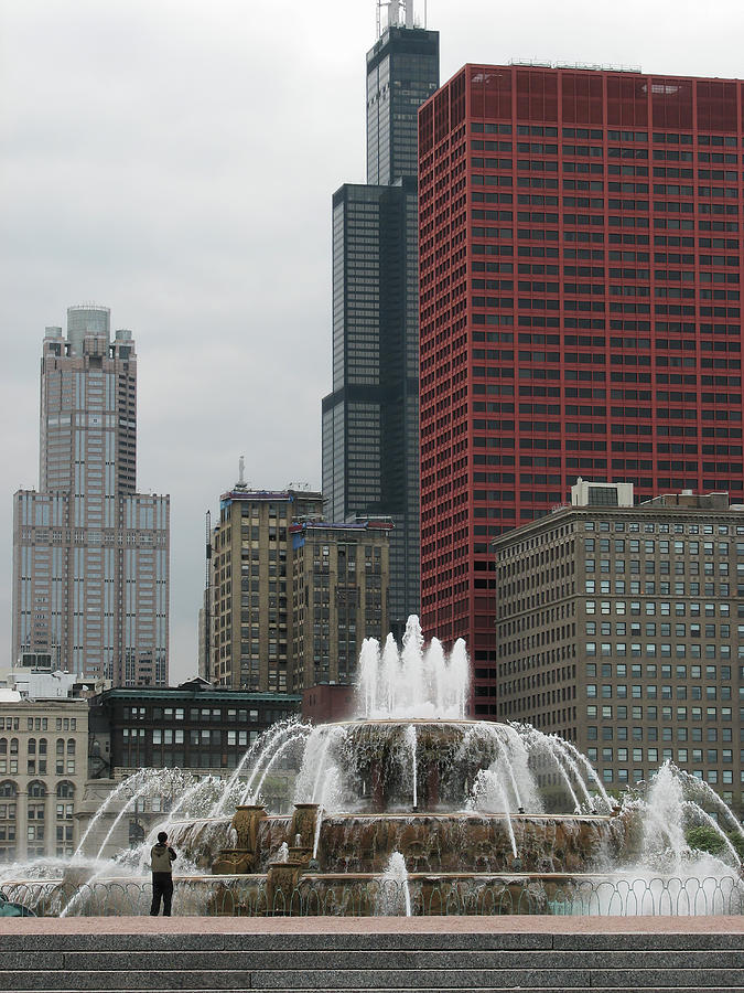 I Like Big Things -- Buckingham Fountain in Chicago, Illinois Photograph by Darin Volpe