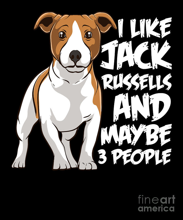 Anatomy Of A Jack Russell Terrier Funny Puppy Gift Art Board Print |  