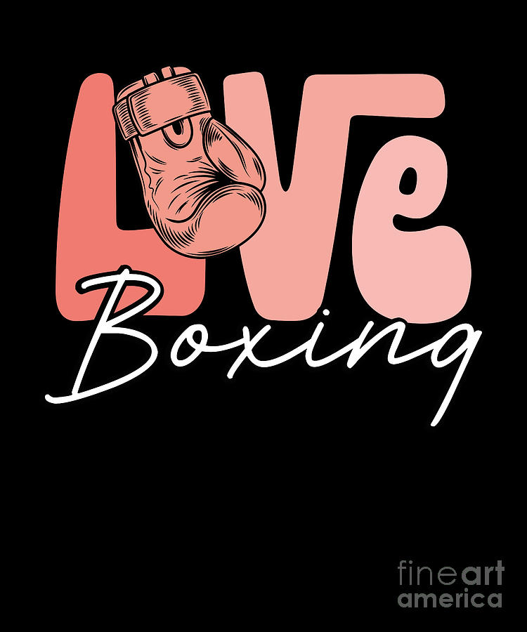 I love boxing Digital Art by BeMi90 - Fine Art America