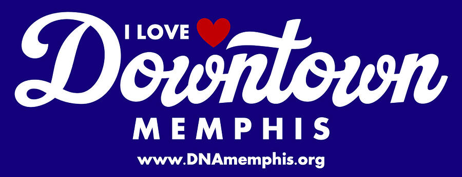 Memphis Digital Art - I Love Downtown Memphis by DNA Memphis Memphis Digital Art - I Love Downtown Memphis by DNA Memphis