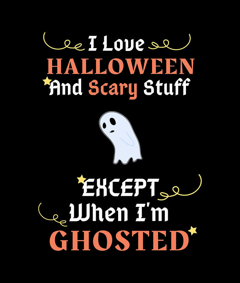 Novelty Halloween Pillow Case Sad Ghost Joke Cute Spooky Boo Scary 