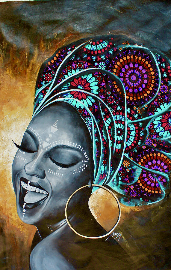 I Love it Painting by Daniel Nshira Akortia I Love it Painting by Daniel Nshira Akortia