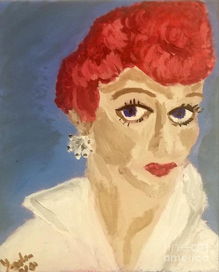 I Love Lucy Painting