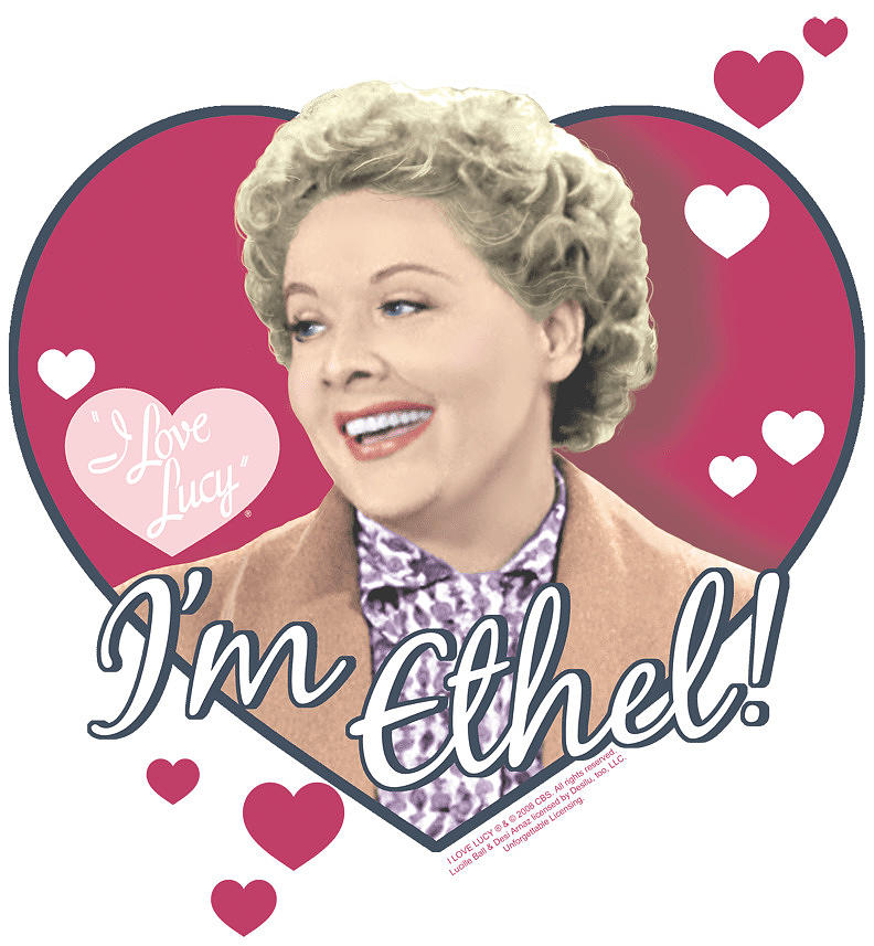 I Love Lucy - Im Ethel Digital Art by Savannah Ivarsson - Fine Art America