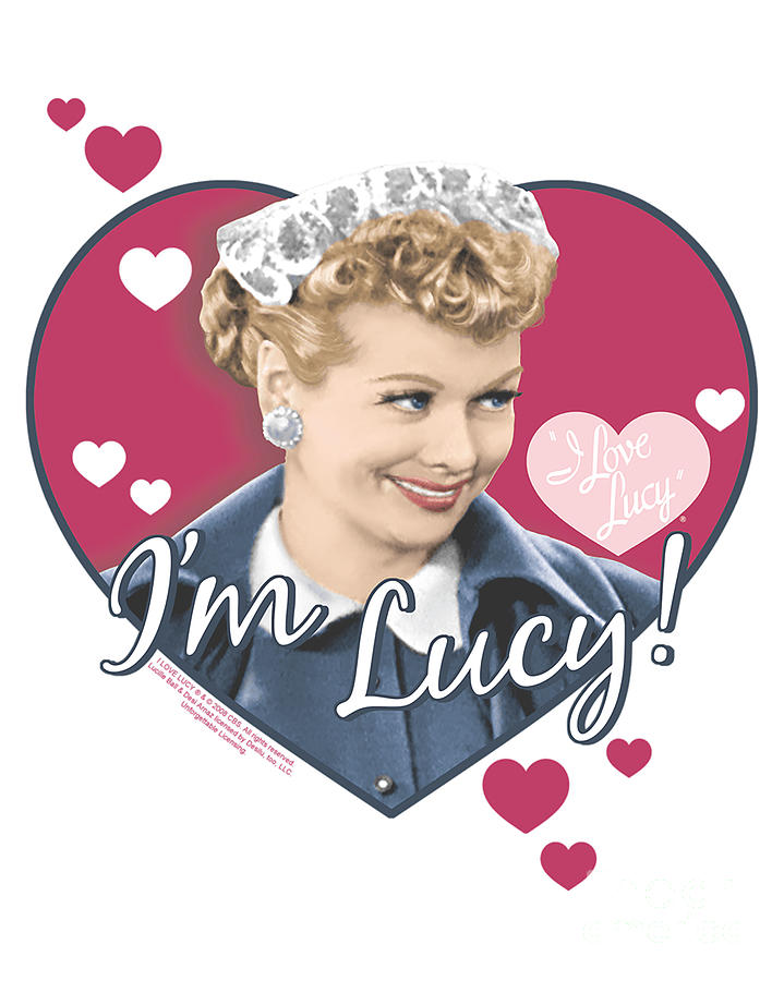 I Love Lucy Vintage Im Lucy Digital Art By Nicklas Gaskins Pixels
