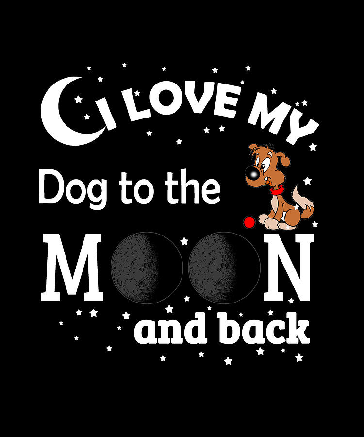 I Love My Dog - Dog Gifts for Dog Lovers Digital Art by Caterina Christakos