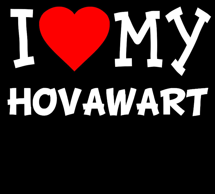 I Love My Hovawart Dog Breed Digital Art by Flippin Sweet Gear