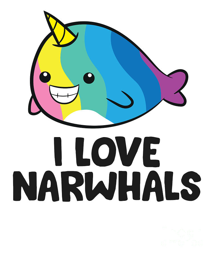 keep calm and love narwhals