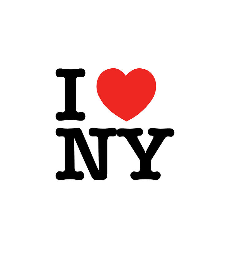 I Love Ny Digital Art - I Love NY I heart New York Hoodie by Wasiullah Khan